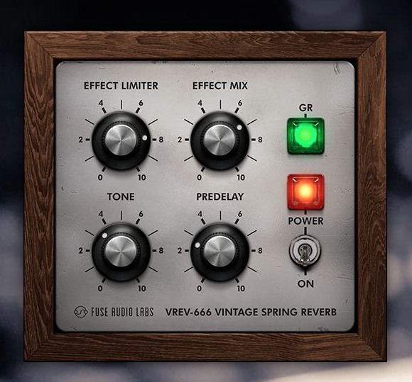 Free VREV-666 Spring Reverb Plug-In by Fuse Audio Labs