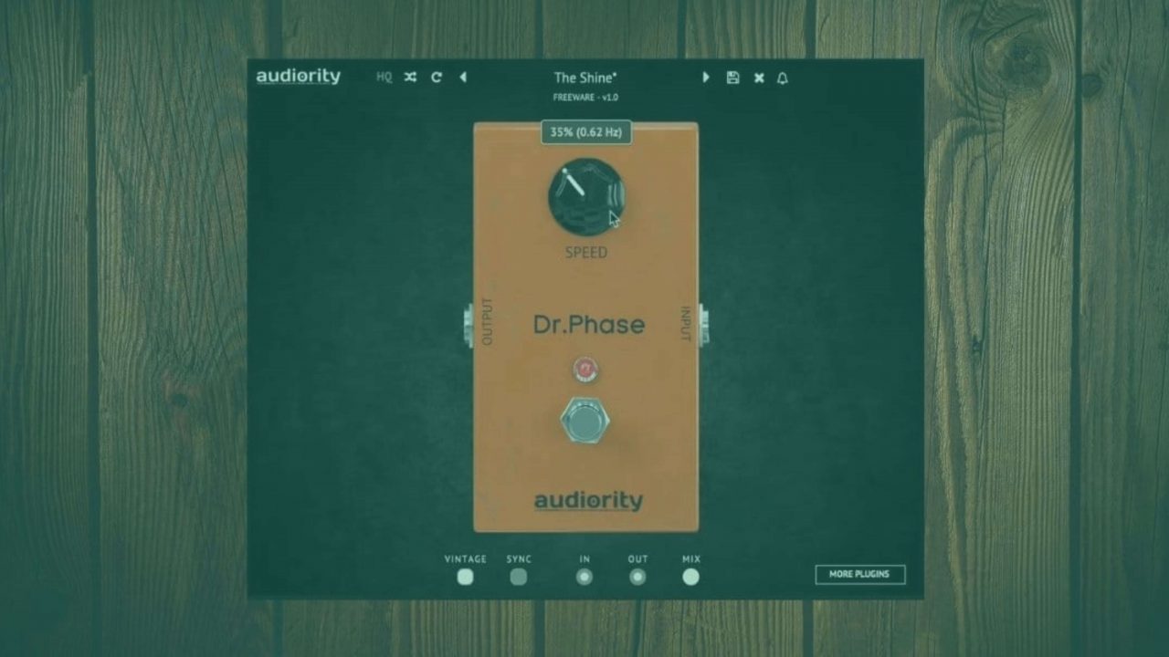 Keep the Apples Away with Dr Phase by Audiority, The FREE Vintage Phaser Modelled on Analog Technology