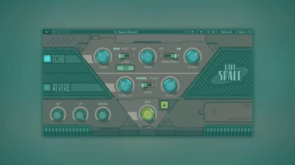 LoFi Space by Waves is a FREE Effect Plugin This Black Friday Only!