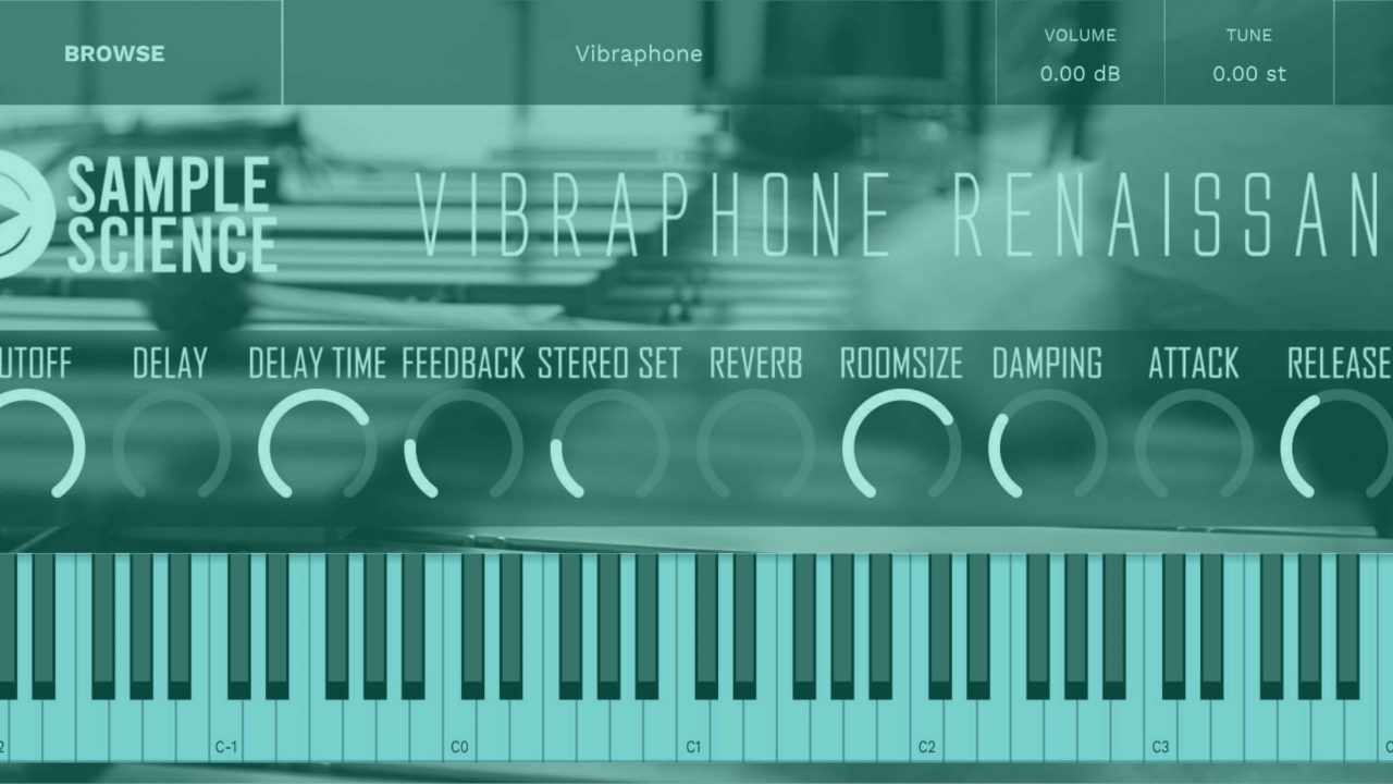 SampleScience Introduce Vibraphone Renaissance, a FREE Virtual Instrument That Uses Unconventional Sampling for its Sound