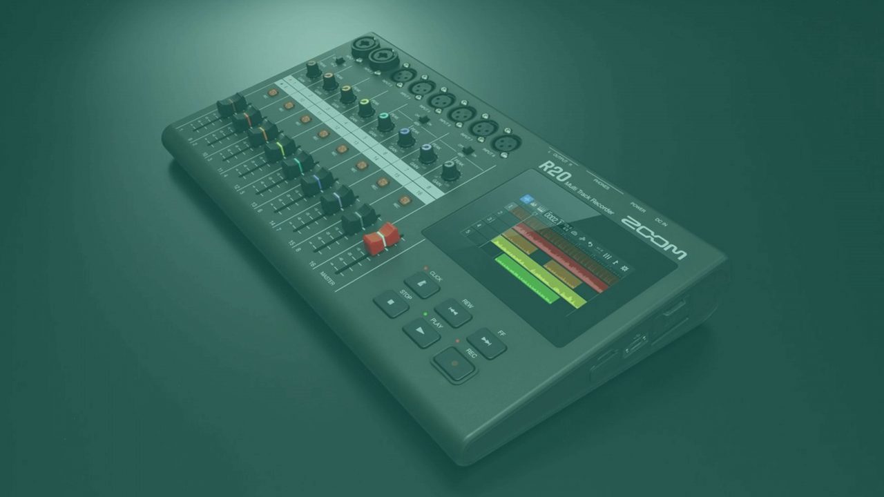 Simplify Your Recording Setup with Zoom’s R20 Multi-Track Recorder