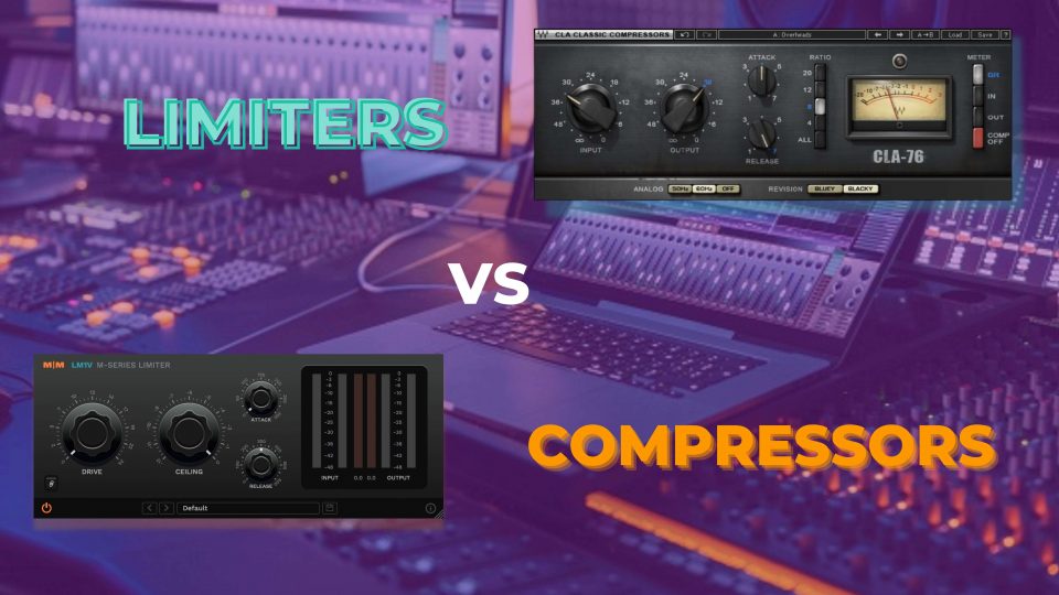 What is the Difference Between a Compressor and a Limiter?