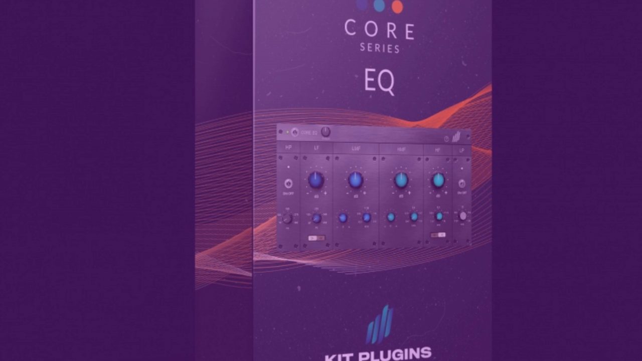 Core EQ is the Second in KIT Plugins’s Core Plugin Series, the Best of Analog and Digital Processing