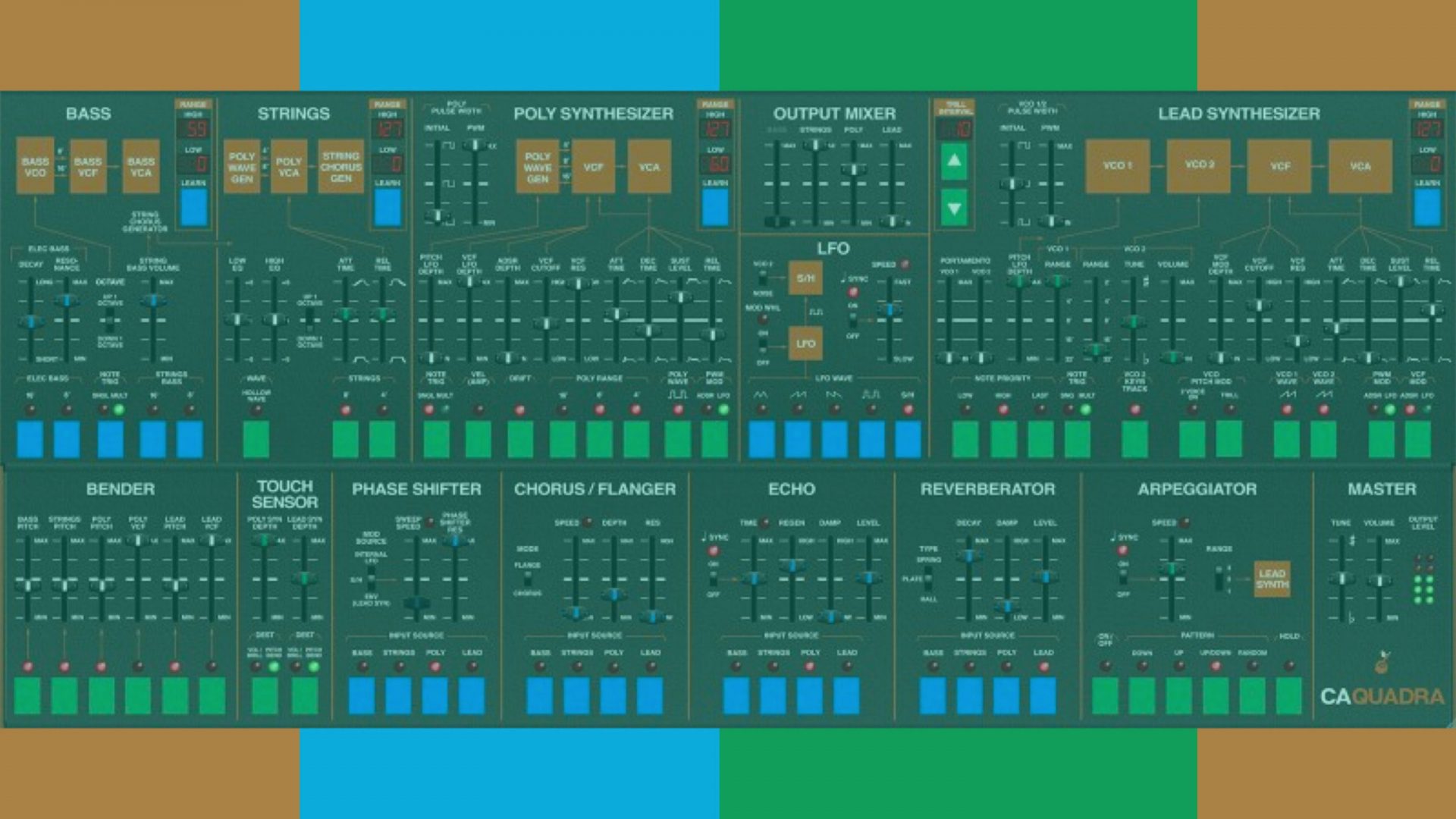 Grab Cherry Audio's Quadra Synthesizer With a Whopping 83 Discount