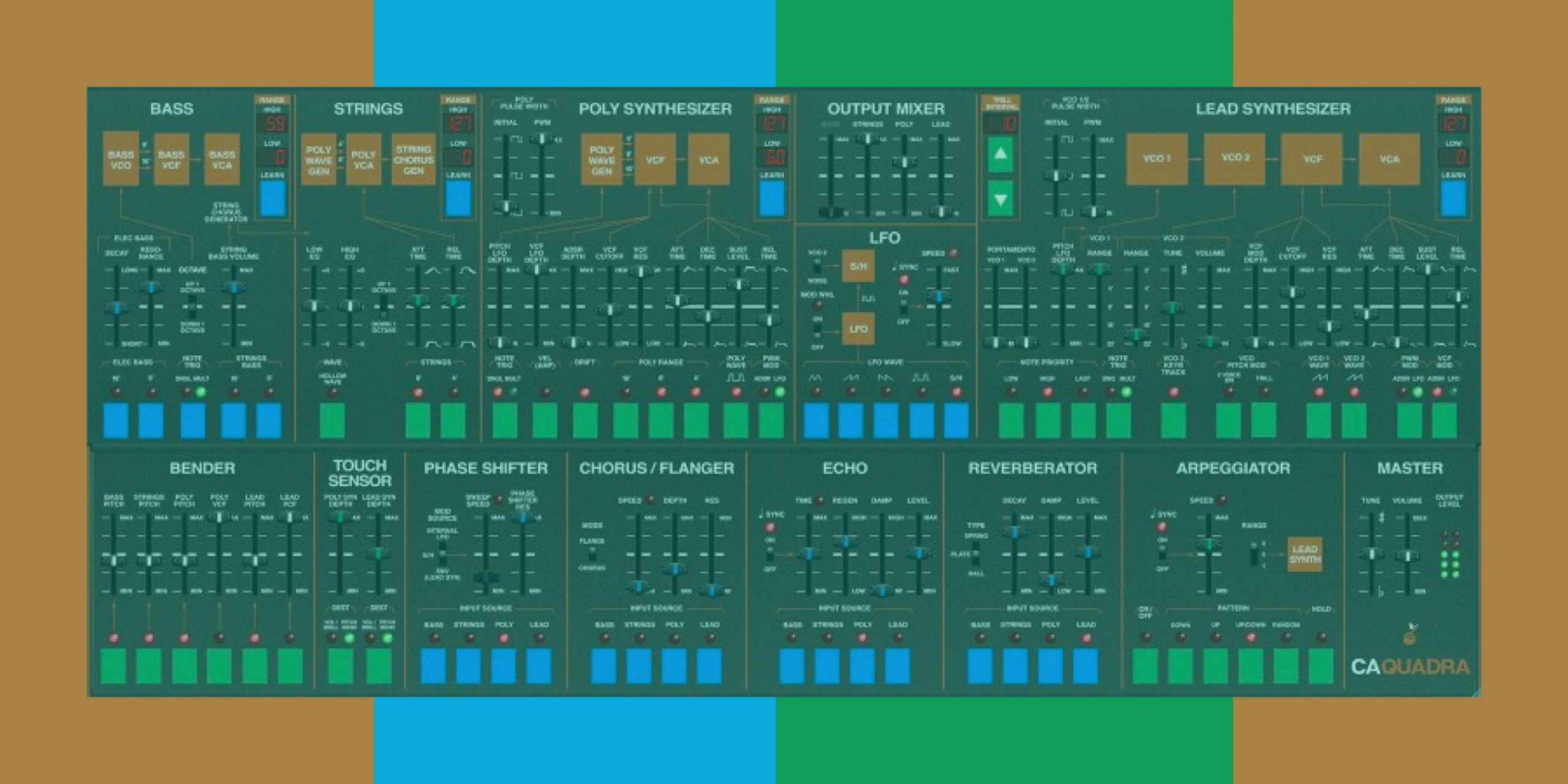 Grab Cherry Audio's Quadra Synthesizer With a Whopping 83 Discount