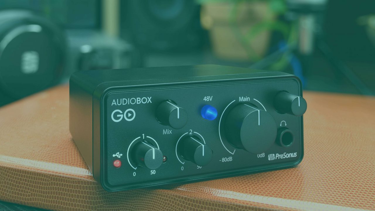 AudioBox GO is A Dense USB Audio Interface For Detailed Recordings