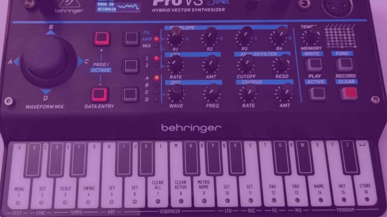 Behringer PRO-VS Synth: $99 For A World of Sound Fun