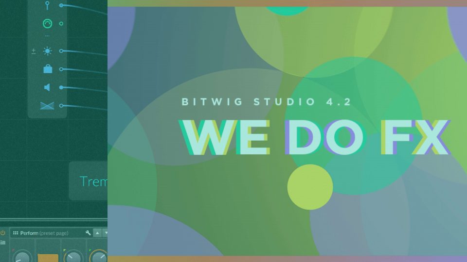 Bitwig Studio 4.2: New Audio FX, New Note Grid, and More