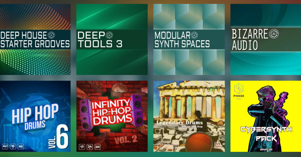 Newly featured sample packs this week (16/10/23)