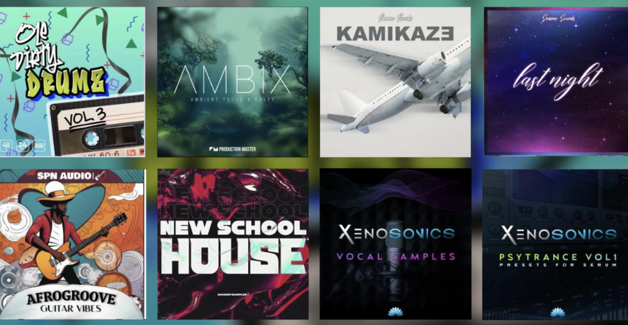 Newly featured sample packs this week (27/11/23)