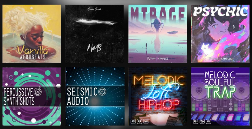 Newly featured sample packs this week (06/11/23)