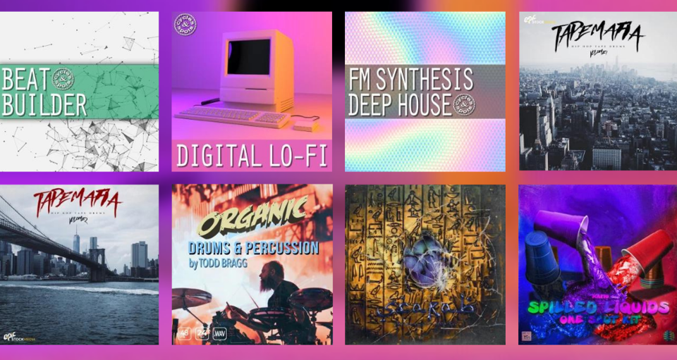 Newly featured sample packs this week (11/12/23)