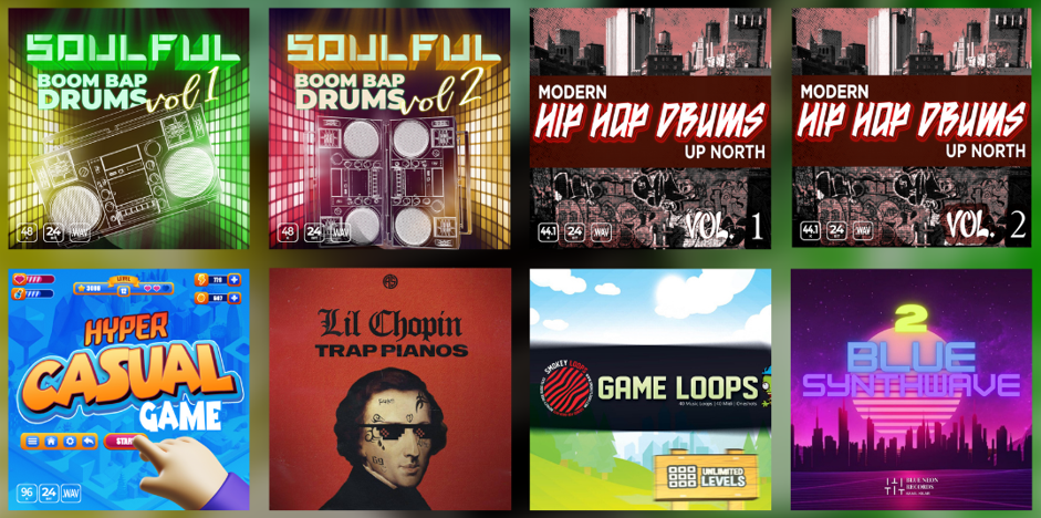 Newly featured sample packs this week (29/01/24)