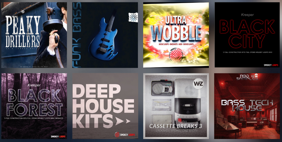Newly featured sample packs this week (04/03/24)