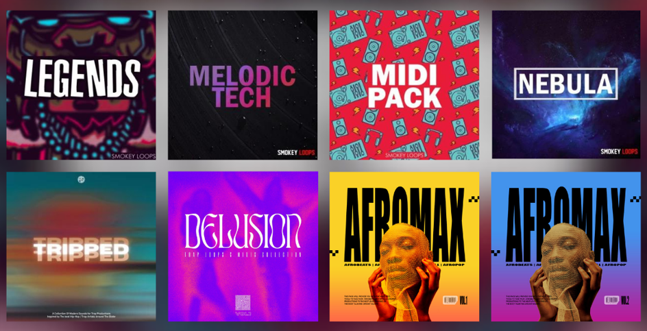 Newly featured sample packs this week (05/08/24)