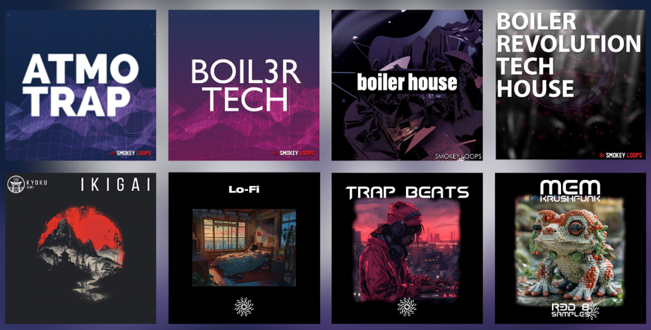 Newly featured sample packs this week (26/08/24)