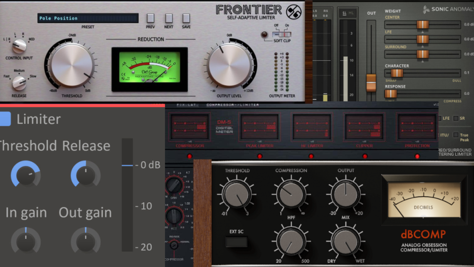 The 5 Best FREE Limiter Plugins