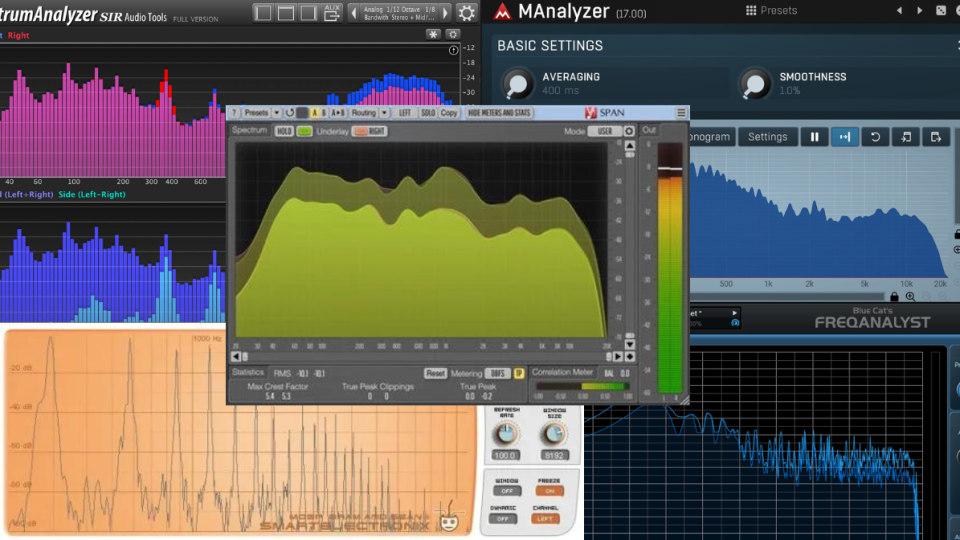 The 4 Best FREE Spectrum Analyzer Plugins