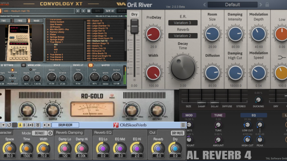 The 5 Best FREE Reverb Plugins