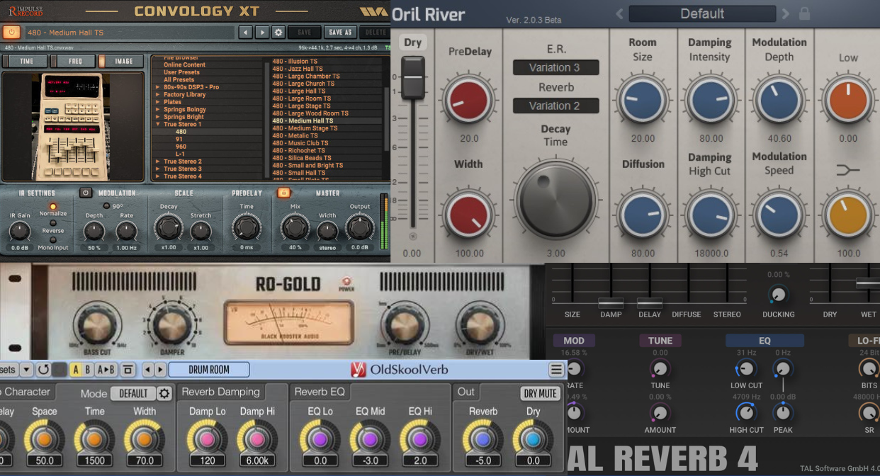 The 5 Best FREE Reverb Plugins