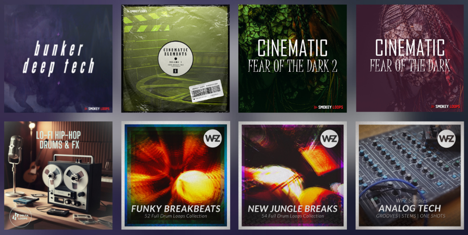 Newly featured sample packs this week (16/09/24)