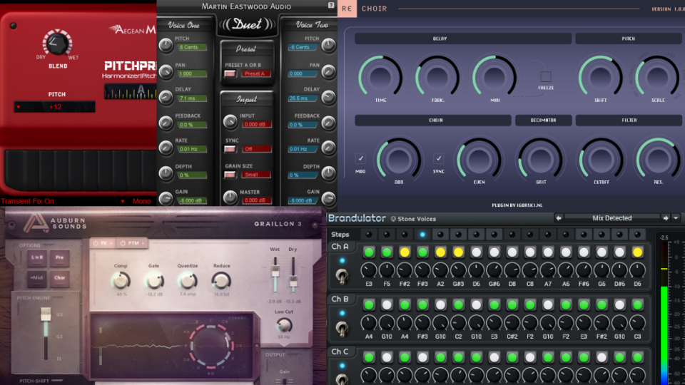 The 5 Best FREE Harmonizer Plugins