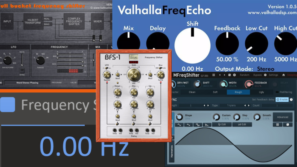 The 5 Best FREE Frequency Shifter Plugins