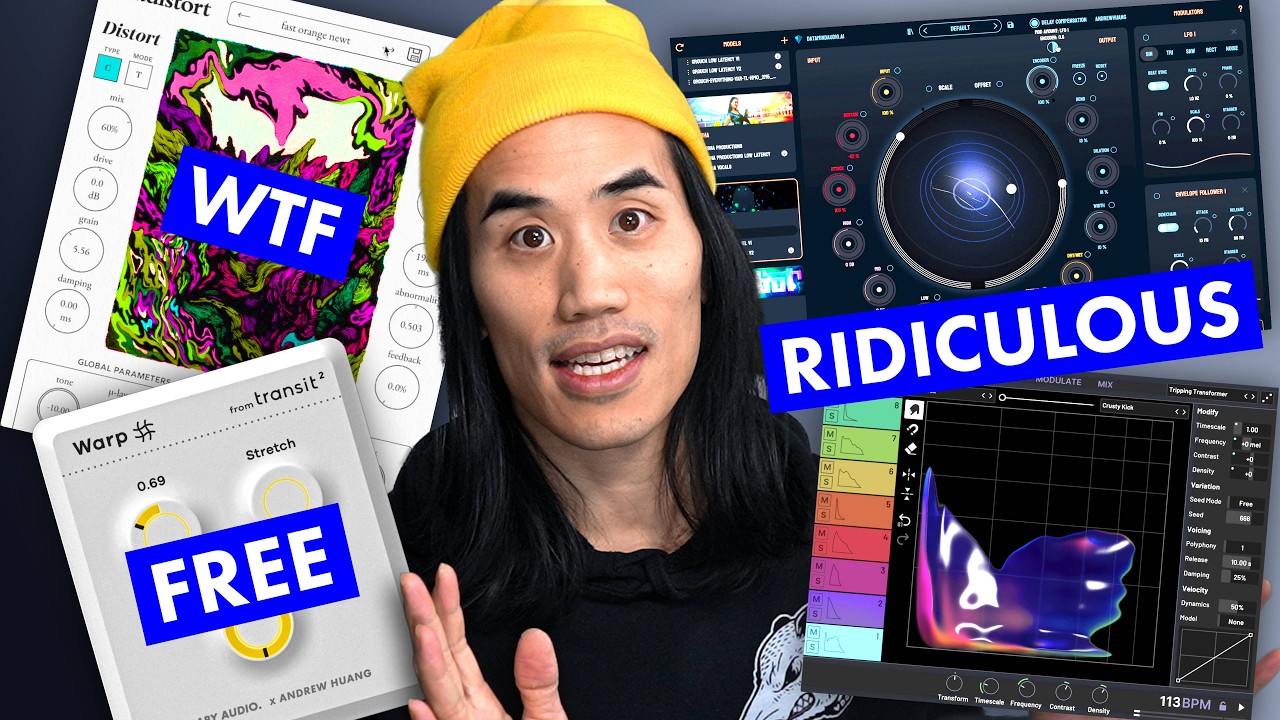 Andrew Huang Shares His Top 10 Plugins of 2024