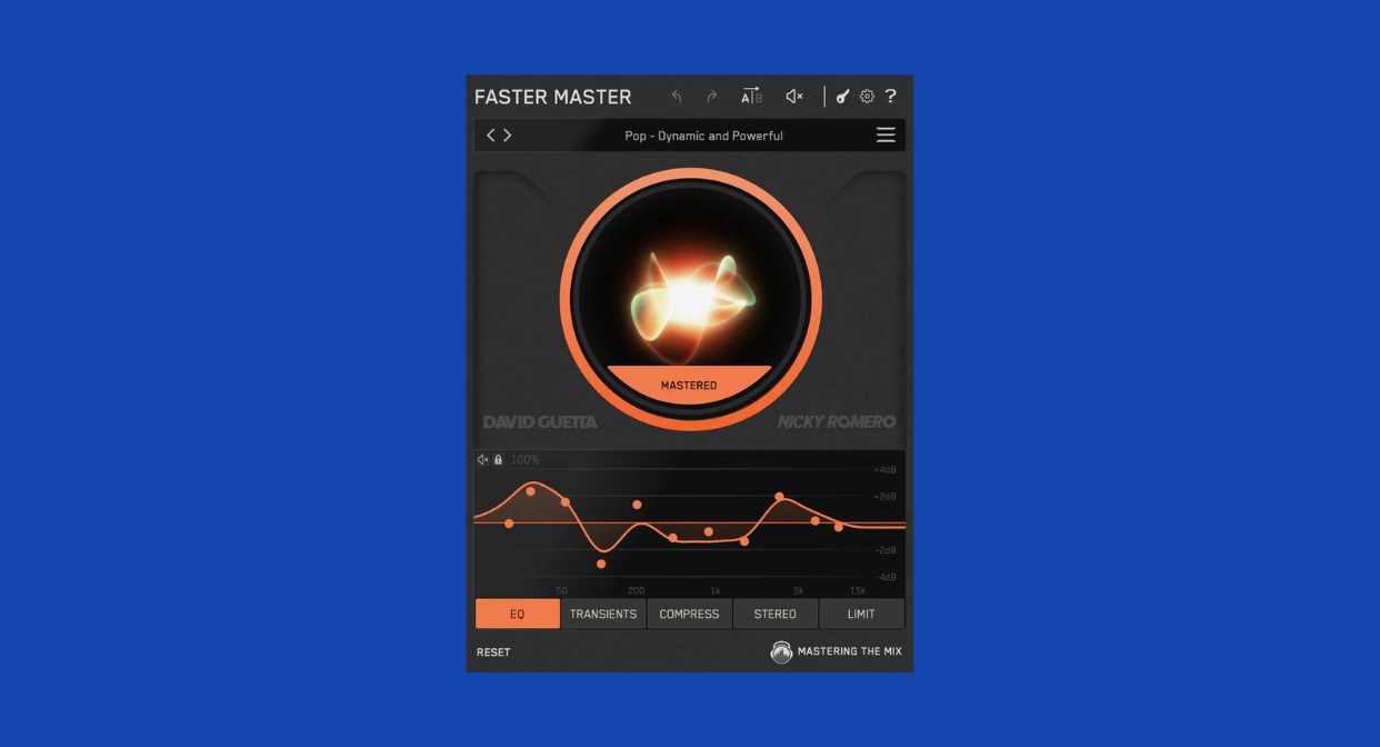 Mastering The Mix – Faster Master – Co-created with David Guetta and Nicky Romero