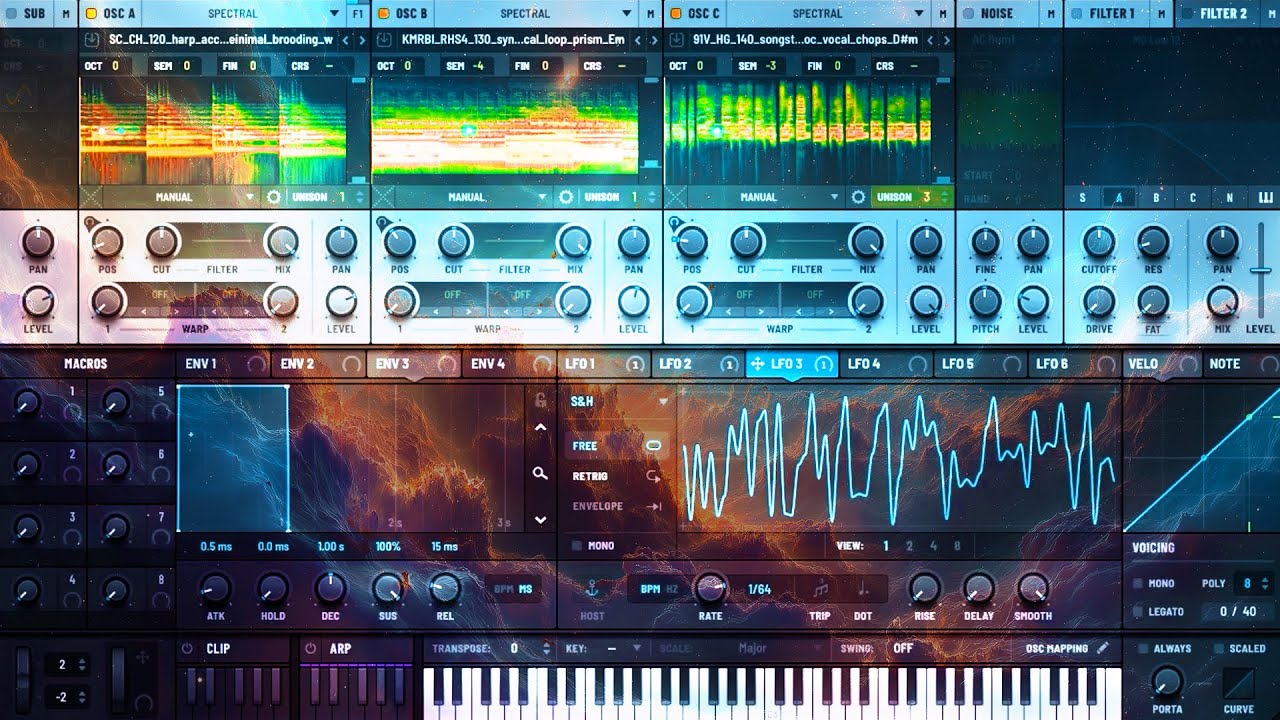Virtual Riot uses Serum 2 for Spectral Pads
