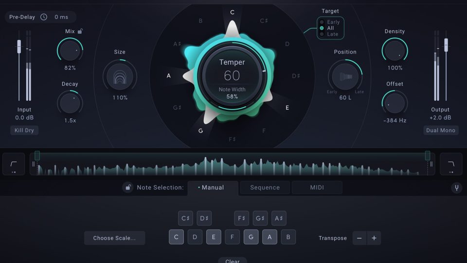 Temperance Pro – Eventides’ new plugin, they claim, is the world’s most musical reverb