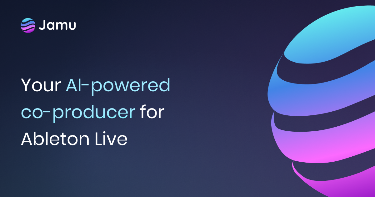 Jamu is your new AI co-producer for Ableton Live