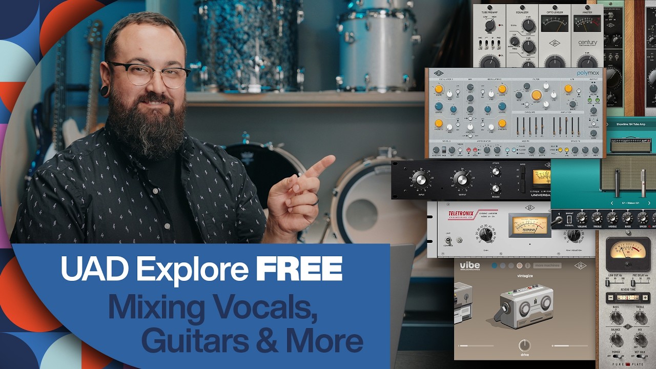 Universal Audio announce UAD Explore FREE plugin bundle