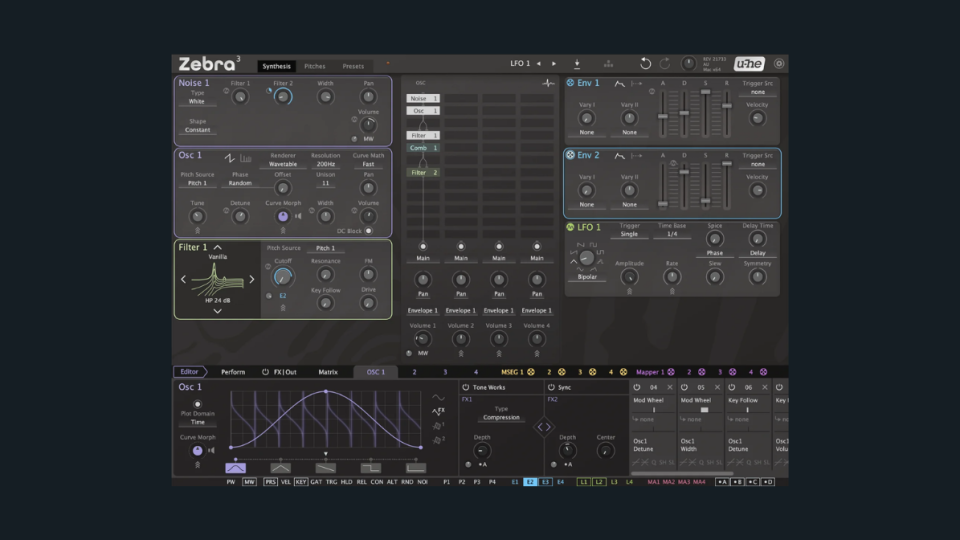 The Wait is Finally Over: u-he Officially Releases Zebra 3