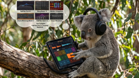 Koala Sampler update offers AUv3 support, heralding in a whole new world of plugin possibilities