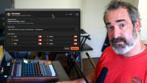New Ableton Live extension expands drum stem separation possibilities