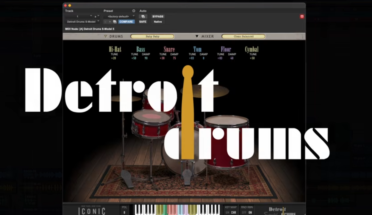 Detroit Drums: bringing the authentic sound of 60s Motor city to your DAW