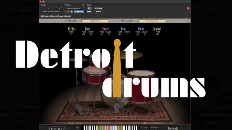 Detroit Drums: bringing the authentic sound of 60s Motor city to your DAW